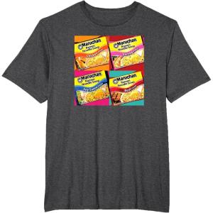image:imageMaruchan Artsy Flavor Grid Poster TShirtDark Heather Grey