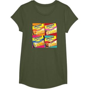 image:imageMaruchan Artsy Flavor Grid Poster TShirtOlive Green