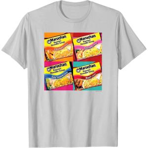 image:imageMaruchan Artsy Flavor Grid Poster TShirtSilver Grey
