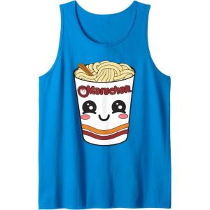 image:imageMaruchan Cute Ramen Noodle Cup Face Tank TopSapphire Blue