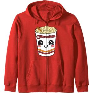 image:imageMaruchan Cute Ramen Noodle Cup Face Zip HoodieRed