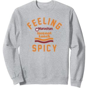 image:imageMaruchan Feeling Spicy Instant Lunch Logo SweatshirtHeather Grey