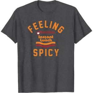 image:imageMaruchan Feeling Spicy Instant Lunch Logo TShirtDark Heather Grey