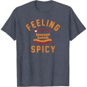 image:imageMaruchan Feeling Spicy Instant Lunch Logo TShirtHeather Blue