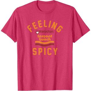 image:imageMaruchan Feeling Spicy Instant Lunch Logo TShirtRed Heather
