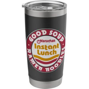 image:imageMaruchan Good Soup Ramen Noodles Logo Stainless Steel Insulated TumblerBlack