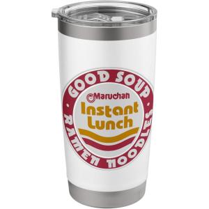 image:imageMaruchan Good Soup Ramen Noodles Logo Stainless Steel Insulated TumblerWhite