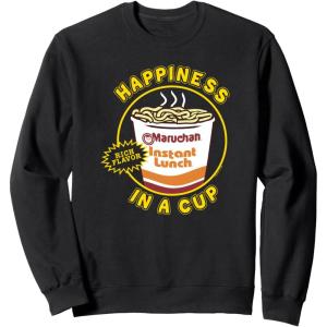 image:imageMaruchan Happiness In A Cup Instant Lunch Poster SweatshirtBlack