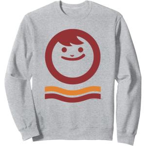 image:imageMaruchan Happy Face With Waves Logo SweatshirtHeather Grey