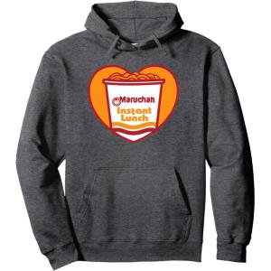 image:imageMaruchan Heart Instant Lunch Ramen Soup Cup Pullover HoodieDark Heather Grey