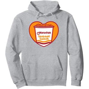 image:imageMaruchan Heart Instant Lunch Ramen Soup Cup Pullover HoodieHeather Grey