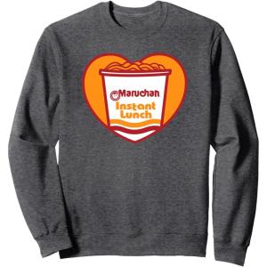 image:imageMaruchan Heart Instant Lunch Ramen Soup Cup SweatshirtDark Heather Grey