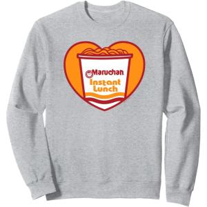 image:imageMaruchan Heart Instant Lunch Ramen Soup Cup SweatshirtHeather Grey