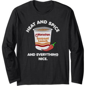 image:imageMaruchan Heat And Spice And Everything Nice Logo Long Sleeve TShirtBlack