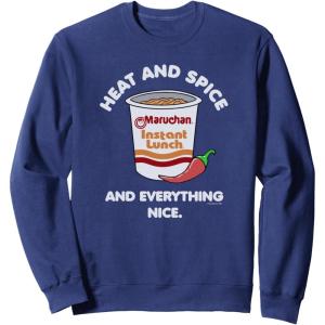 image:imageMaruchan Heat And Spice And Everything Nice Logo SweatshirtNavy Blue