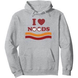 image:imageMaruchan I Heart Noods Humor Logo Pullover HoodieHeather Grey