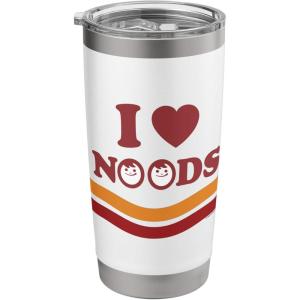 image:imageMaruchan I Heart Noods Humour Logo Stainless Steel Insulated TumblerWhite