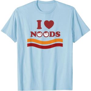 image:imageMaruchan I Heart Noods Humour Logo TShirtBaby Blue