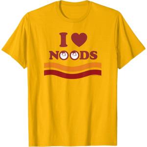 image:imageMaruchan I Heart Noods Humour Logo TShirtGolden Yellow