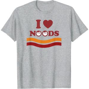 image:imageMaruchan I Heart Noods Humour Logo TShirtHeather Grey