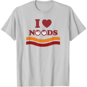 image:imageMaruchan I Heart Noods Humour Logo TShirtSilver Grey