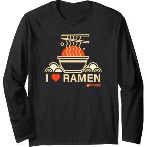 image:imageMaruchan I Heart Ramen Noodle Bowl Poster Long Sleeve TShirtBlack