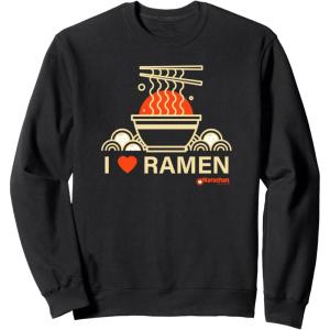 image:imageMaruchan I Heart Ramen Noodle Bowl Poster SweatshirtBlack