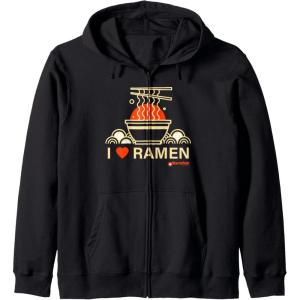 image:imageMaruchan I Heart Ramen Noodle Bowl Poster Zip HoodieBlack