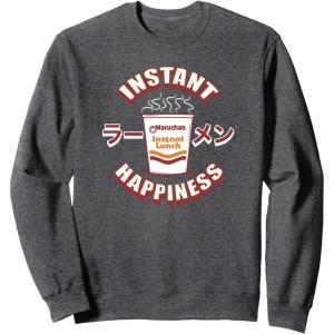 image:imageMaruchan Instant Happiness Steaming Ramen Soup SweatshirtDark Heather Grey