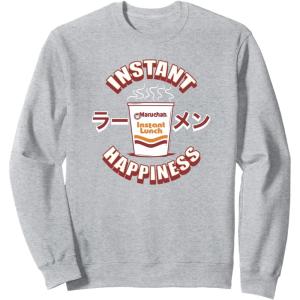 image:imageMaruchan Instant Happiness Steaming Ramen Soup SweatshirtHeather Grey