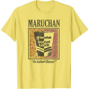 image:imageMaruchan Instant Lunch An Instant Classic Art Pop Logo TShirtLemon Yellow