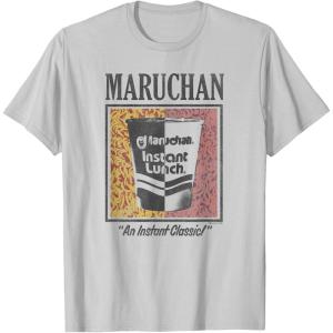 image:imageMaruchan Instant Lunch An Instant Classic Art Pop Logo TShirtSilver Grey