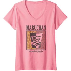 image:imageMaruchan Instant Lunch An Instant Classic Art Pop Logo VNeck TShirtPink