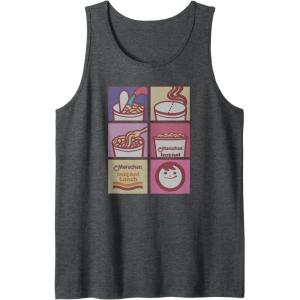 image:imageMaruchan Instant Lunch Boxed Up Cooking Instructions Panel Tank TopDark Heather Grey
