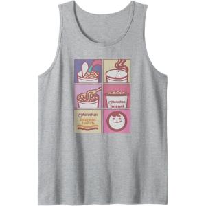 image:imageMaruchan Instant Lunch Boxed Up Cooking Instructions Panel Tank TopHeather Grey