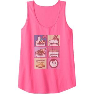 image:imageMaruchan Instant Lunch Boxed Up Cooking Instructions Panel Tank TopNeon Pink