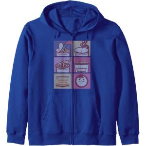 image:imageMaruchan Instant Lunch Boxed Up Cooking Instructions Panel Zip HoodieRoyal Blue