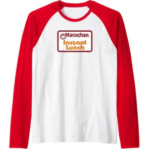 image:imageMaruchan Instant Lunch Card Official Logo Raglan Baseball TeeRedWhite