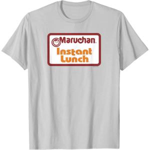 image:imageMaruchan Instant Lunch Card Official Logo TShirtSilver Grey