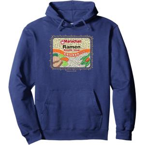 image:imageMaruchan Instant Lunch Chicken Flavor Art Pullover HoodieNavy Blue