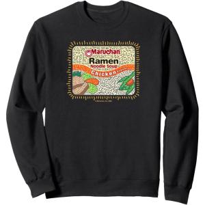 image:imageMaruchan Instant Lunch Chicken Flavor Art SweatshirtBlack