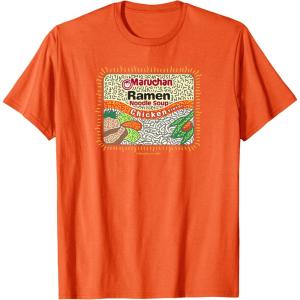 image:imageMaruchan Instant Lunch Chicken Flavor Art TShirtOrange
