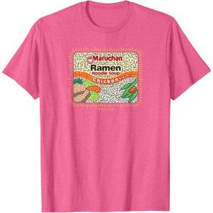 image:imageMaruchan Instant Lunch Chicken Flavor Art TShirtPink Heather