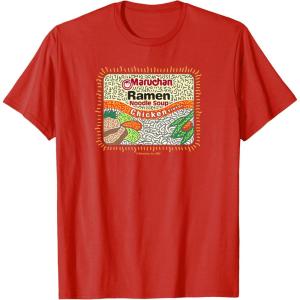 image:imageMaruchan Instant Lunch Chicken Flavor Art TShirtRed