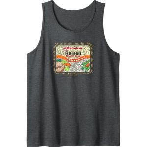 image:imageMaruchan Instant Lunch Chicken Flavor Art Tank TopDark Heather Grey