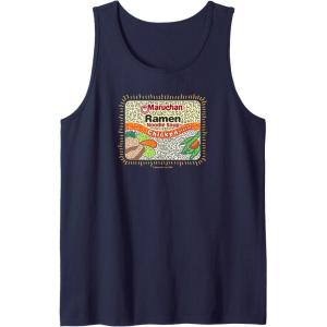 image:imageMaruchan Instant Lunch Chicken Flavor Art Tank TopNavy Blue