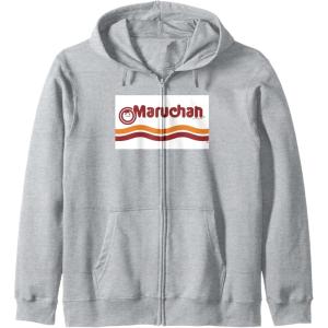 image:imageMaruchan Instant Lunch Classic Iconic Logo Zip HoodieHeather Grey