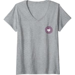 image:imageMaruchan Instant Lunch Classic Pocket Logo VNeck TShirtHeather Grey