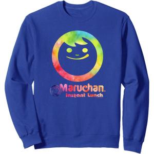 image:imageMaruchan Instant Lunch Color Pop Classic Retro Logo SweatshirtRoyal Blue