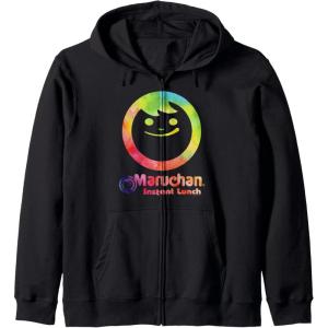image:imageMaruchan Instant Lunch Color Pop Classic Retro Logo Zip HoodieBlack